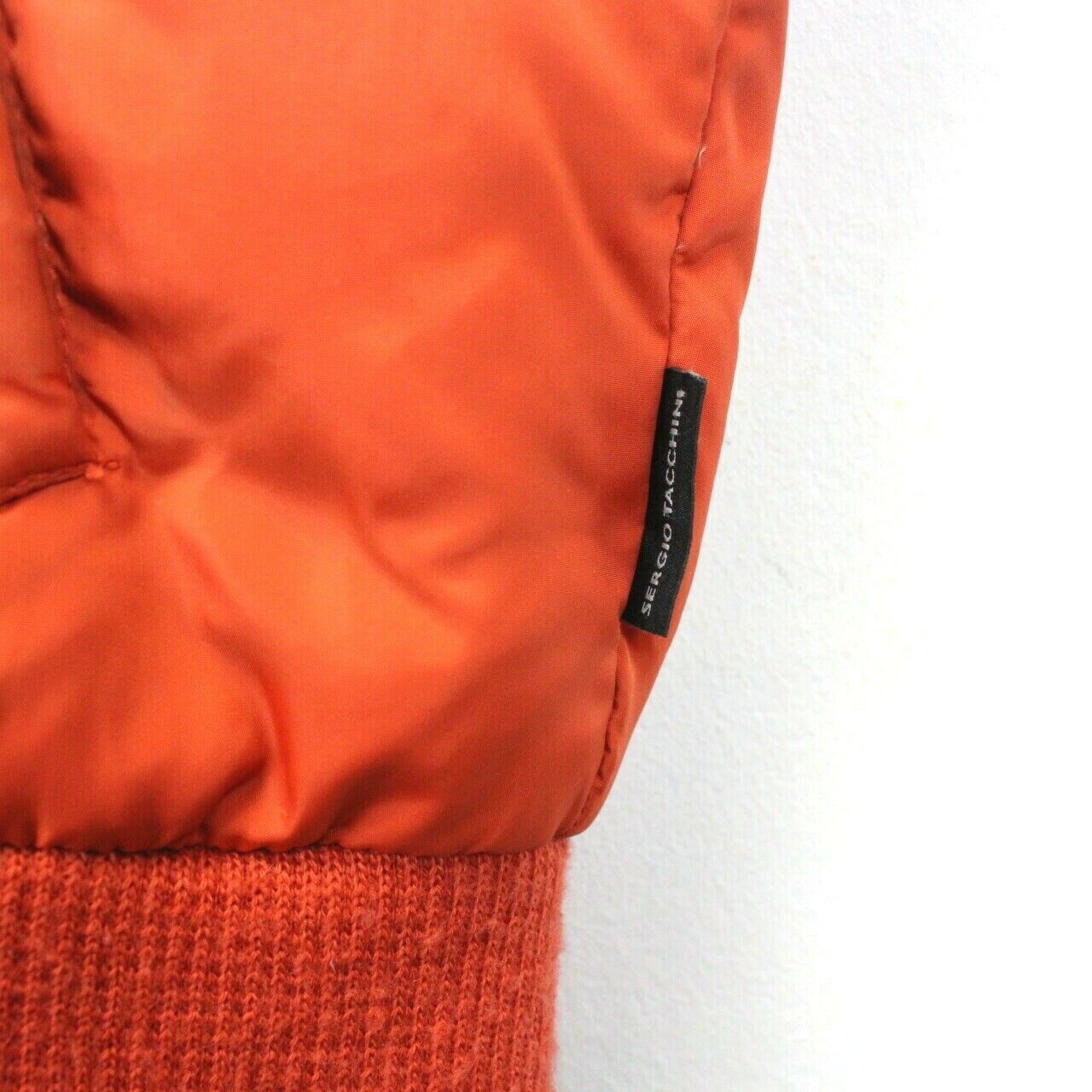 SERGIO TACCHINI Puffer Down Jacket Orange | Medium