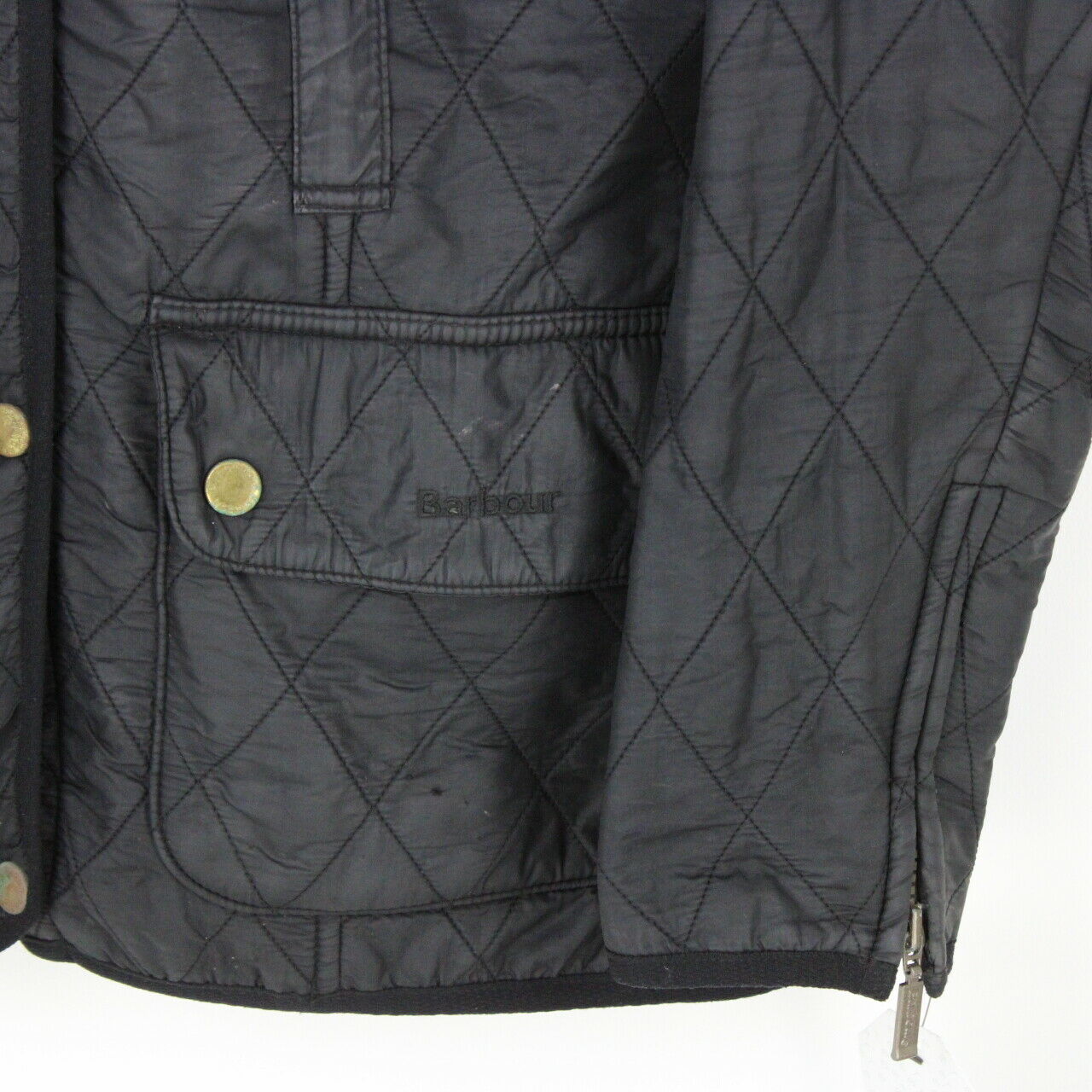 Barbour vintage quilted on sale jacket