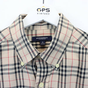 BURBERRY Nova Check Shirt Beige | Small