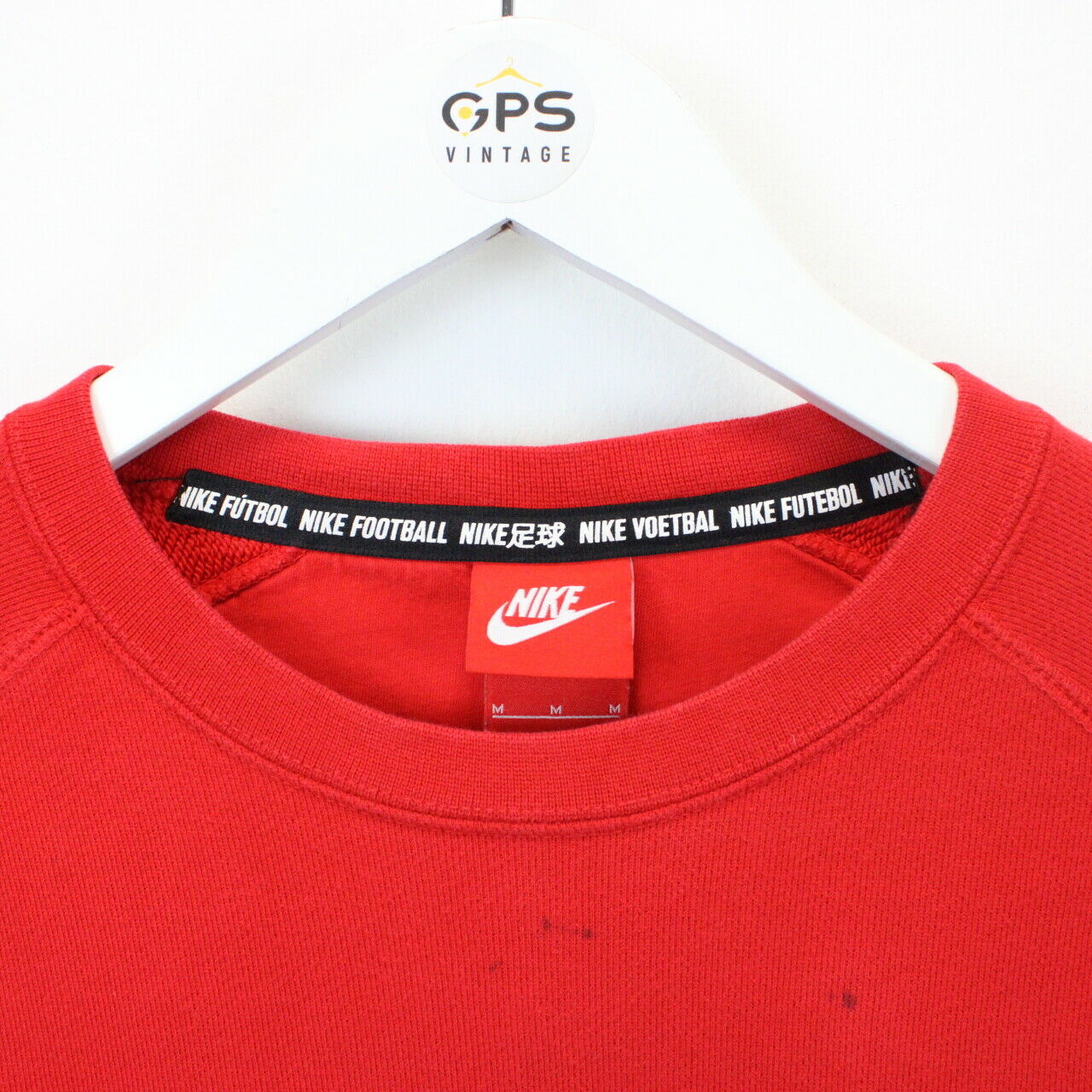 NIKE Sweatshirt Red | Medium