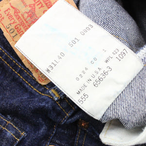 LEVIS 501 XX 90s Jeans Dark Blue | W31 L28