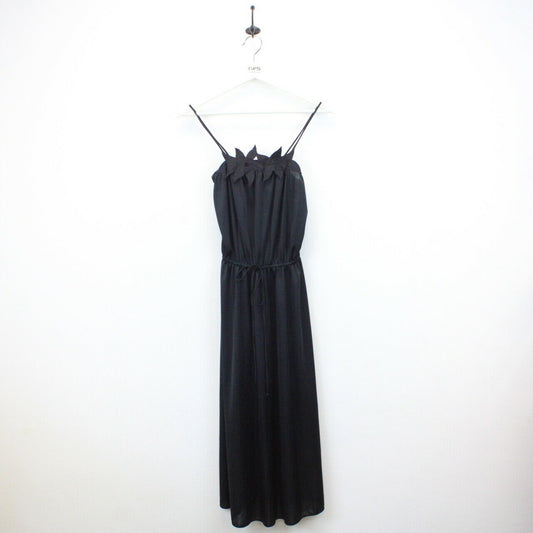 Womens 80s Dress Black | Small