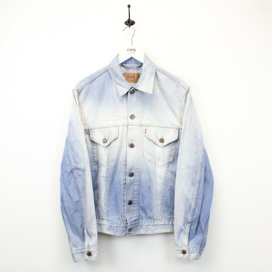 Womens LEVIS 90s Denim Jacket Light Blue | Large