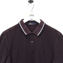 Load image into Gallery viewer, FRED PERRY Polo Shirt Burgundy | Large
