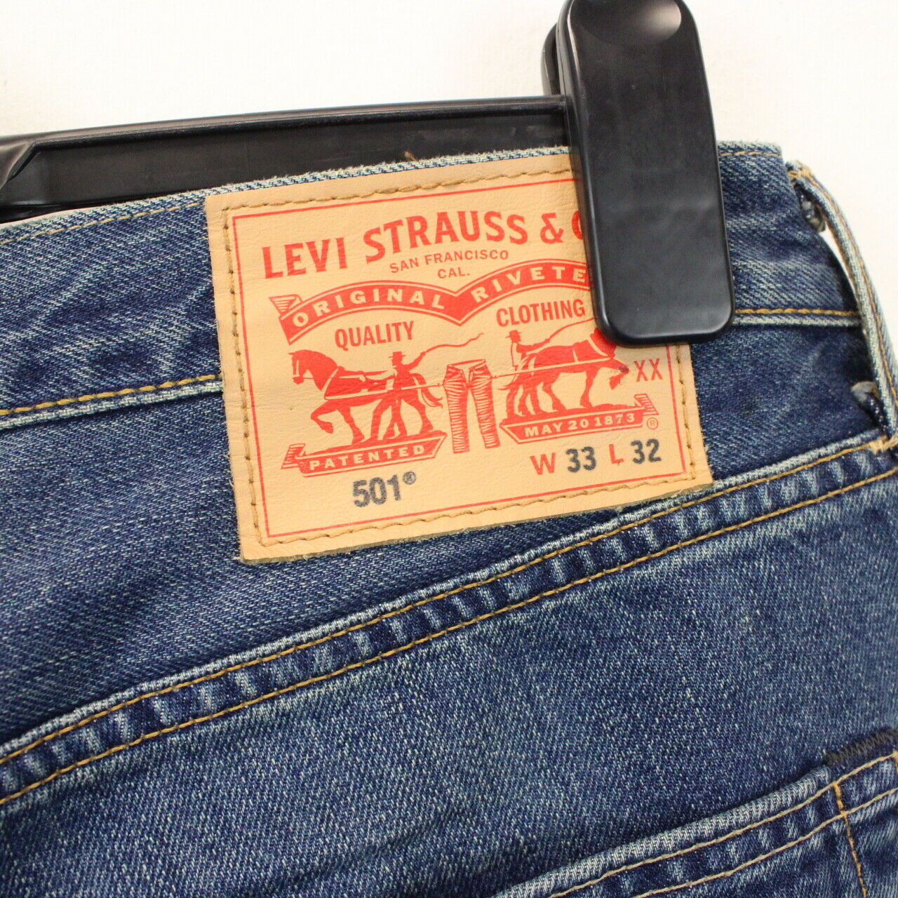 LEVIS 501 Jeans Mid Blue | W34 L30