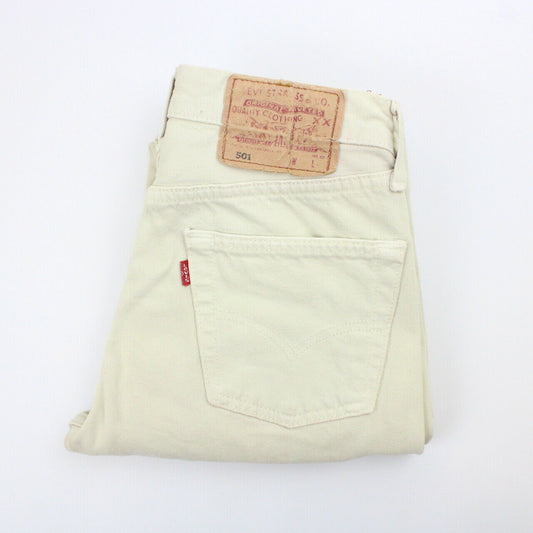 Womens LEVIS 501 Jeans Beige | W26 L32