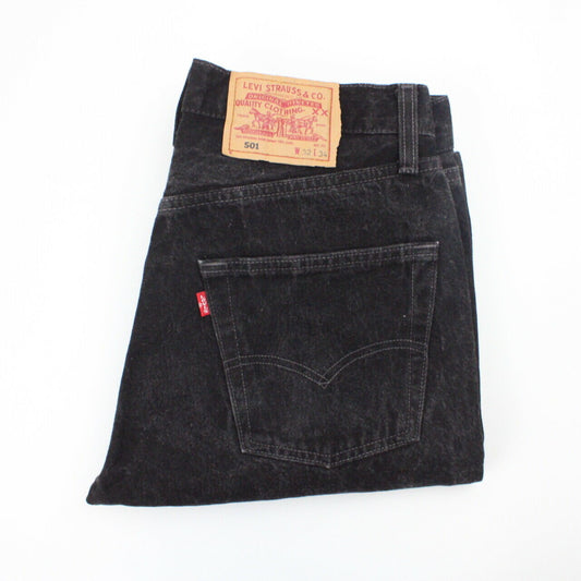 LEVIS 501 Jeans Black Charcoal | W30 L34