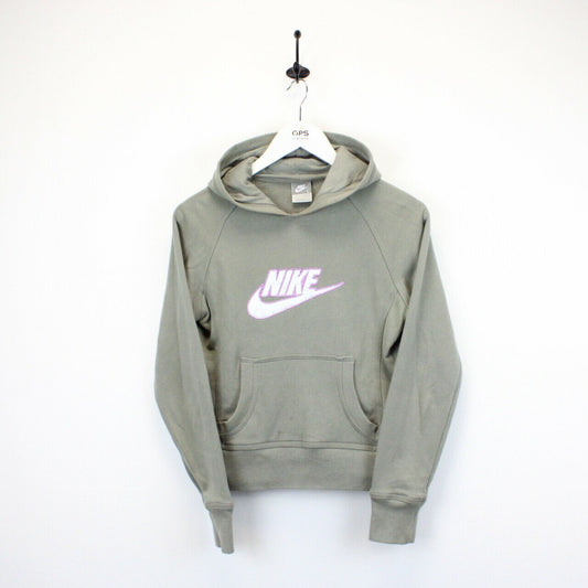 Womens NIKE 00s Hoodie Green | XS