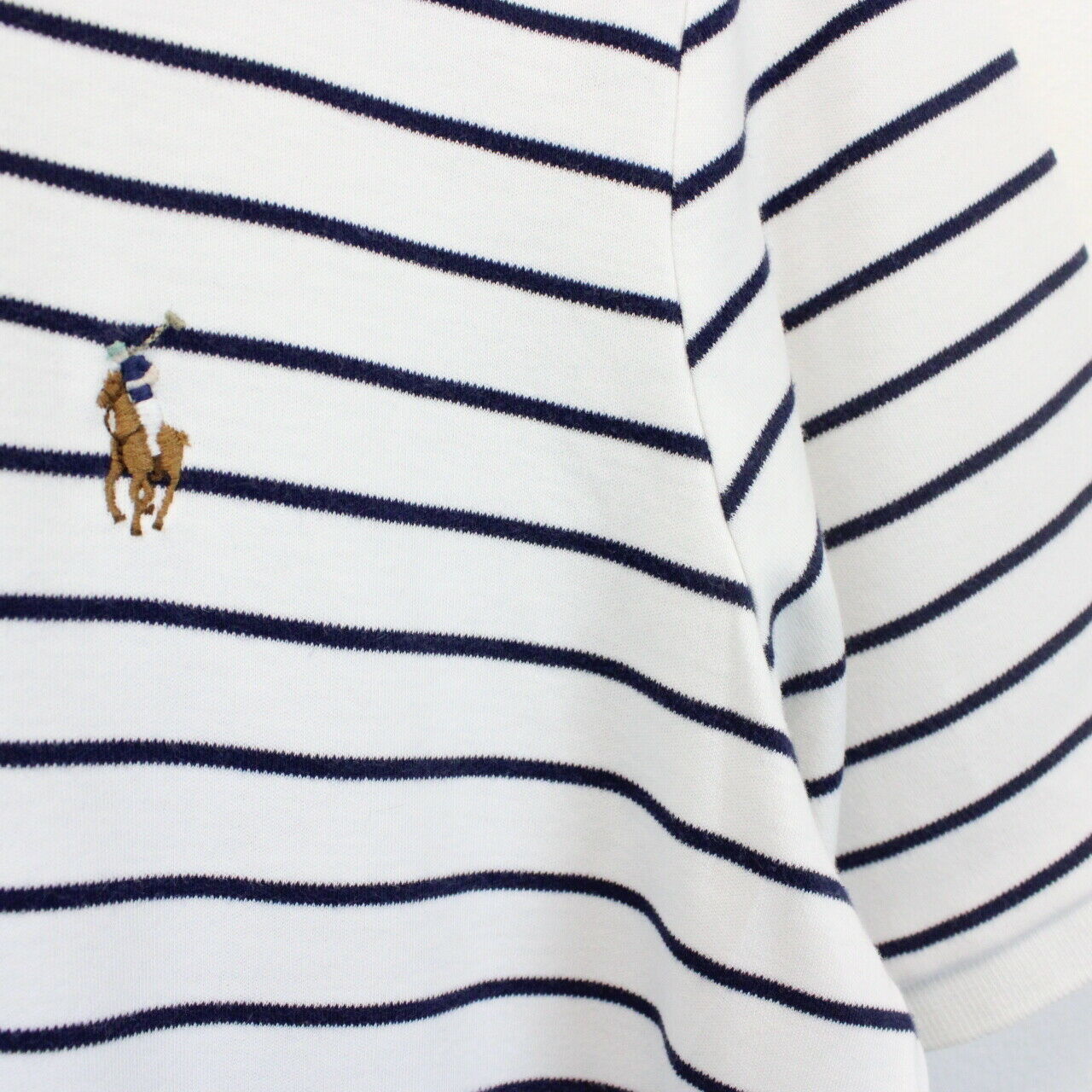 RALPH LAUREN Polo Shirt White | Large