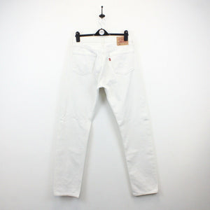 LEVIS 501 Jeans White | W33 L36