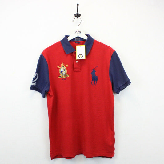 RALPH LAUREN Polo Shirt Red | Large