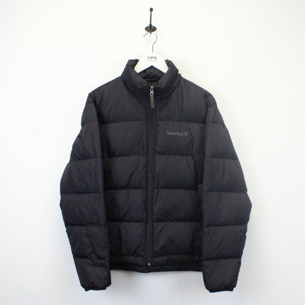 TIMBERLAND 00s Down Puffer Jacket Black | Small