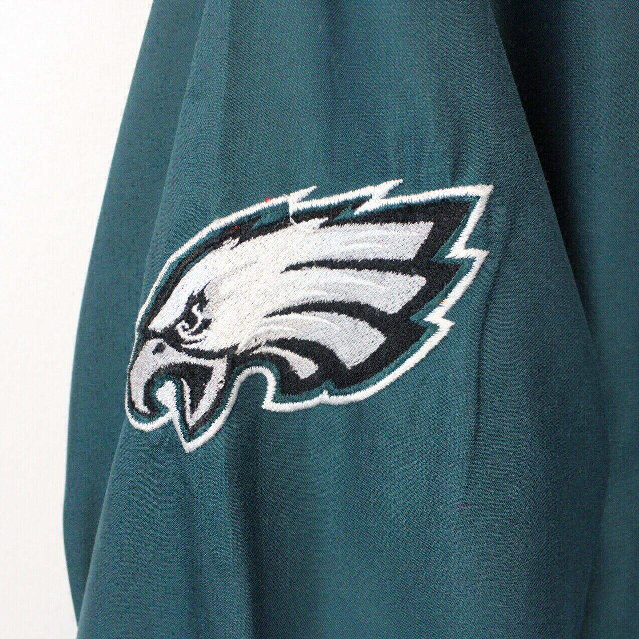 NFL REEBOK 90s Philadelphia EAGLES Jacket Green | XL