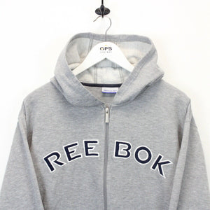 REEBOK 90s Hoodie Grey | Medium