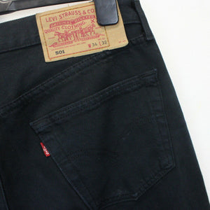 Womens LEVIS 501 Jeans Black | W34 L26