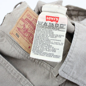 LEVIS 501 Jeans Grey | W33 L26