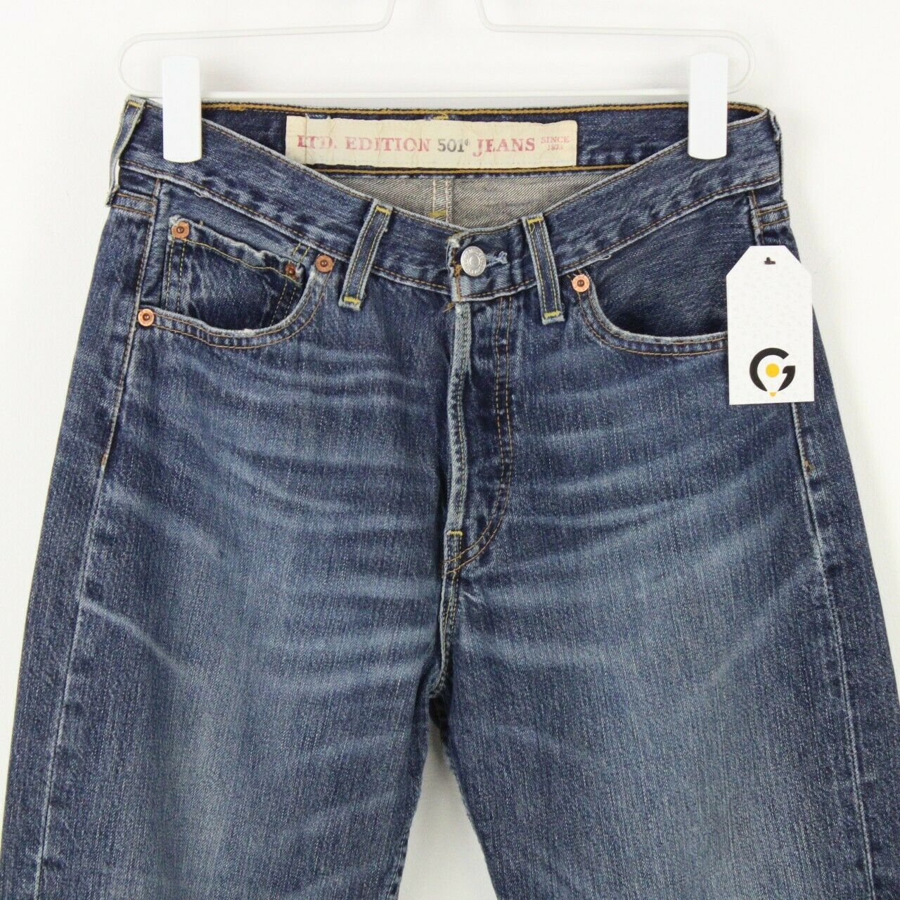 Womens LEVIS 501 Jeans Mid Blue | W29 L29