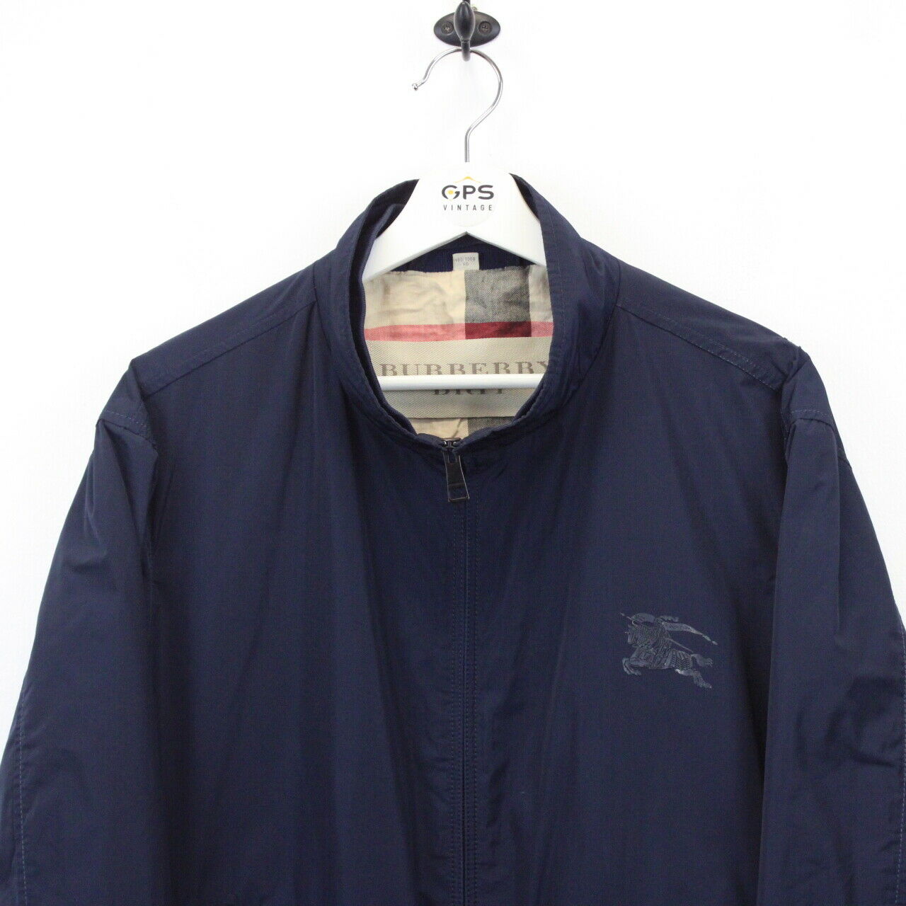 Burberry harrington jacket navy best sale