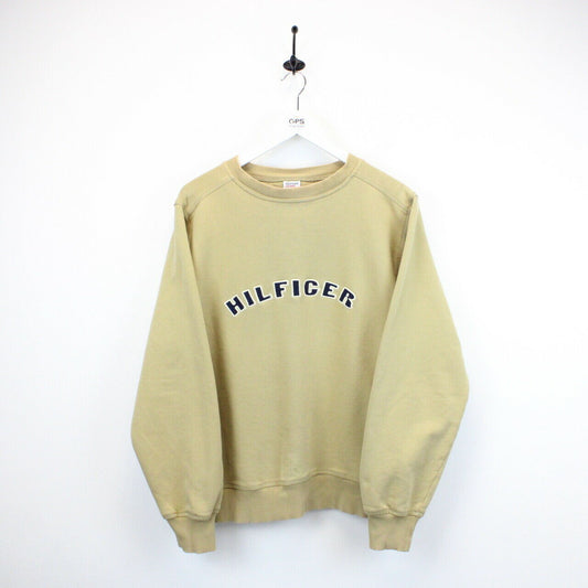 TOMMY HILFIGER Sweatshirt Beige | Medium