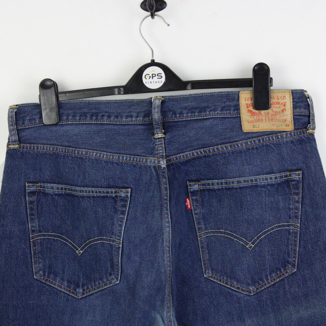 LEVIS 501 Jeans Dark Blue | W37 L30