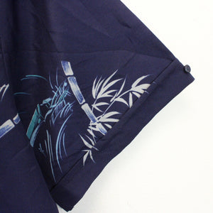 Hawaiian Shirt Navy Blue | Medium