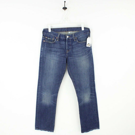 Womens LEVIS 501 Jeans Dark Blue | W34 L30