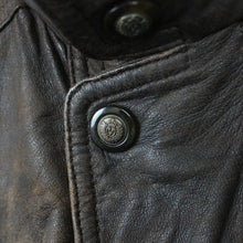 Load image into Gallery viewer, 90s Leather Aviator Jacket Brown | XL
