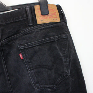 LEVIS 501 S Jeans Black Charcoal | W38 L32