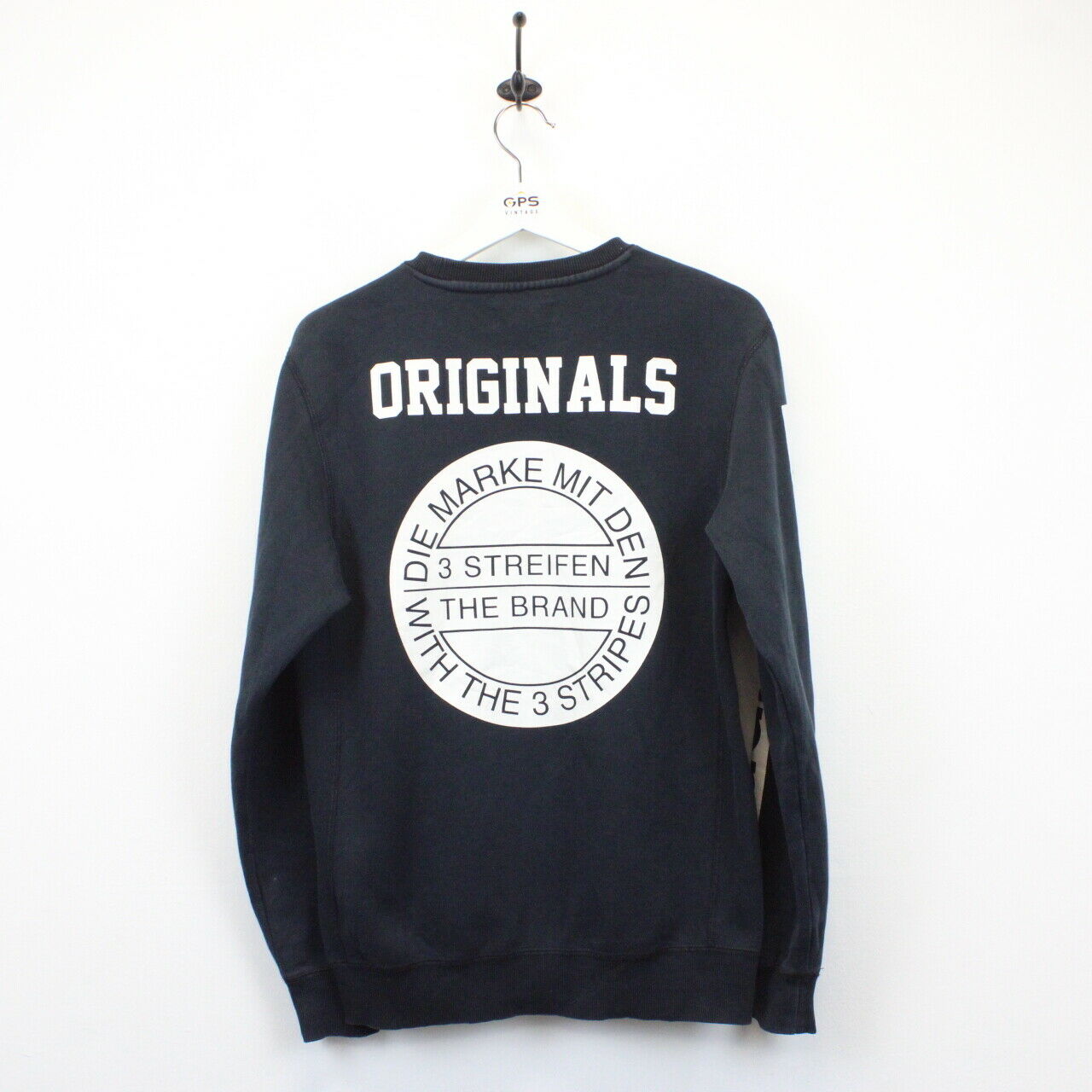 ADIDAS ORIGINALS Sweatshirt Black | Small