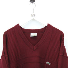 Load image into Gallery viewer, CHEMISE LACOSTE 90s Knit Sweatshirt Red | XXL
