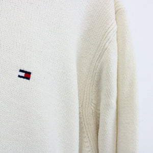 TOMMY HILFIGER Knit Sweatshirt Beige | XL