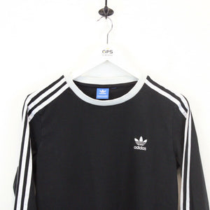 Womens ADIDAS T-Shirt Black | Small