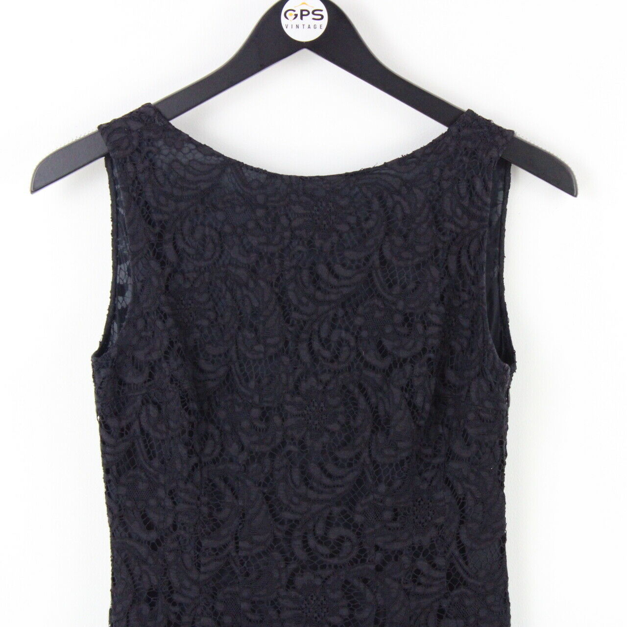 Womens PRADA Lace Dress Black | Medium UK 10