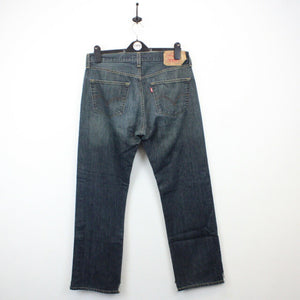 Womens LEVIS 501 Jeans Dark Blue | W34 L32