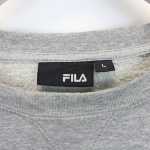 FILA Sweatshirt Grey | Large