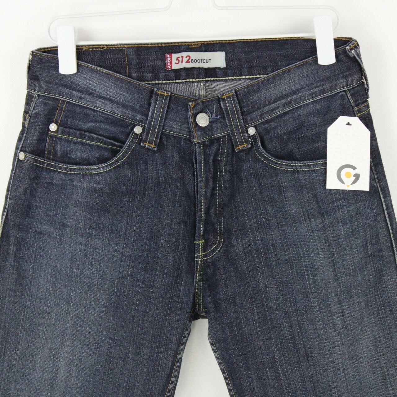 Mens LEVIS 512 Jeans Dark Blue | W31 L34