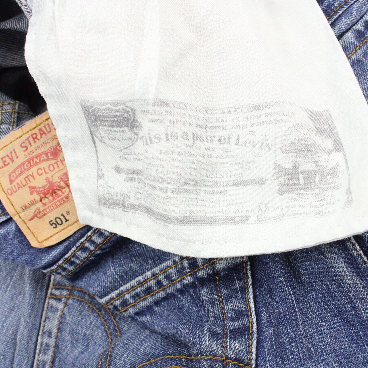 Levis 501 shop pris