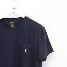 Load image into Gallery viewer, Womens RALPH LAUREN T-Shirt Navy Blue | Medium
