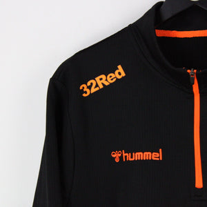 Mens HUMMEL RANGERS FC Track Top Black | Large