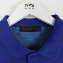 Load image into Gallery viewer, TRUSSARDI Polo Shirt Blue | Large
