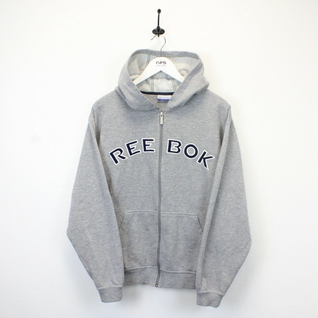 REEBOK 90s Hoodie Grey | Medium