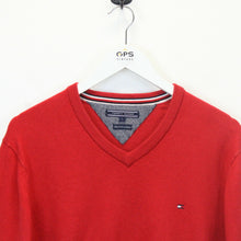 Load image into Gallery viewer, TOMMY HILFIGER Knit Sweatshirt Red | Large
