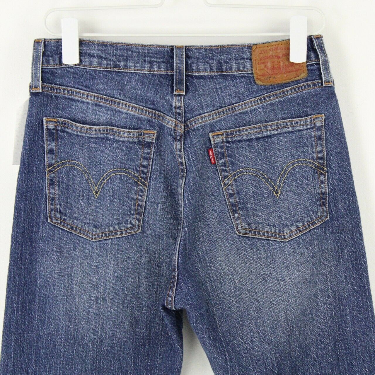 Womens LEVIS 501 S Jeans Mid Blue | W28 L32