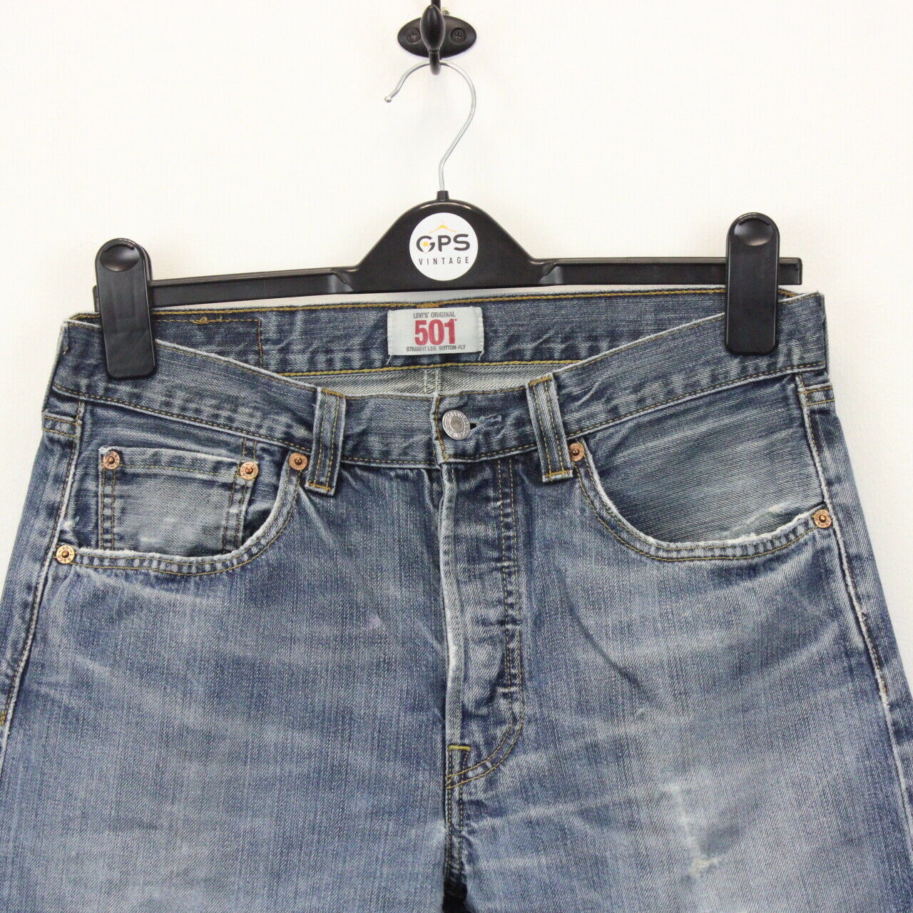 Levi's 501 straight hotsell leg button fly women's