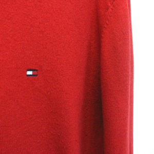 TOMMY HILFIGER Knit Sweatshirt Red | Large