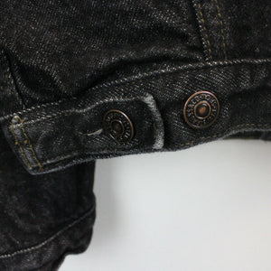 LEVIS Denim Jacket Black | Small