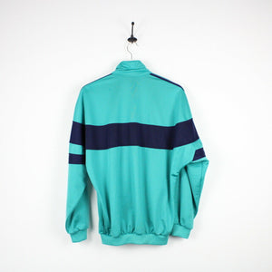 Vintage 80s ADIDAS Track Top Jacket Green | Small