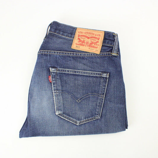 LEVIS 501 Jeans Mid Blue | W33 L32