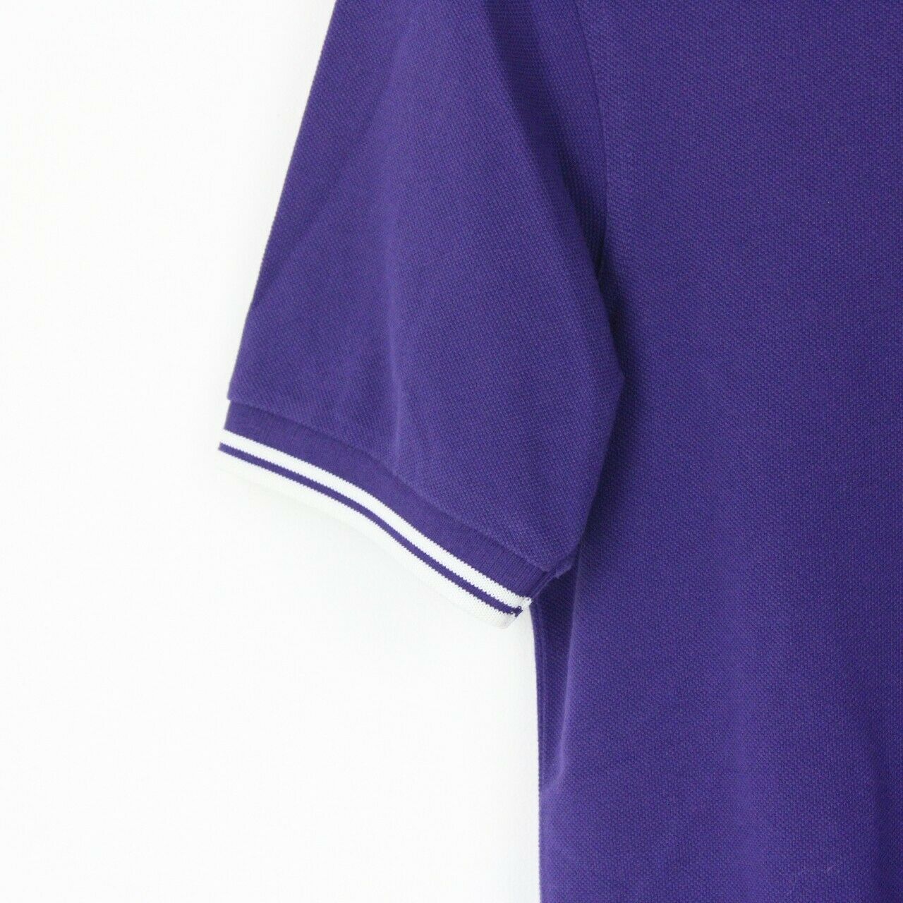 Mens FRED PERRY Polo Shirt Purple | Small