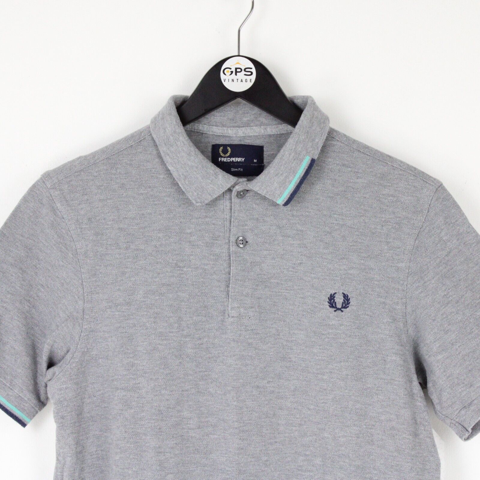 Grey fred perry outlet polo